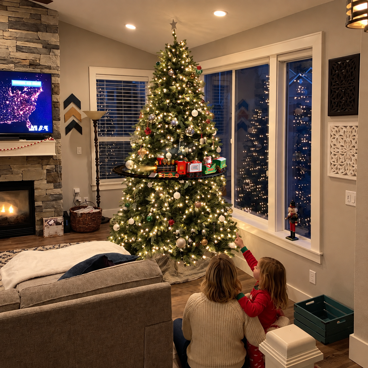 Christmas Tree Train