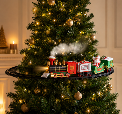 Merry Trail Christmas Train Set